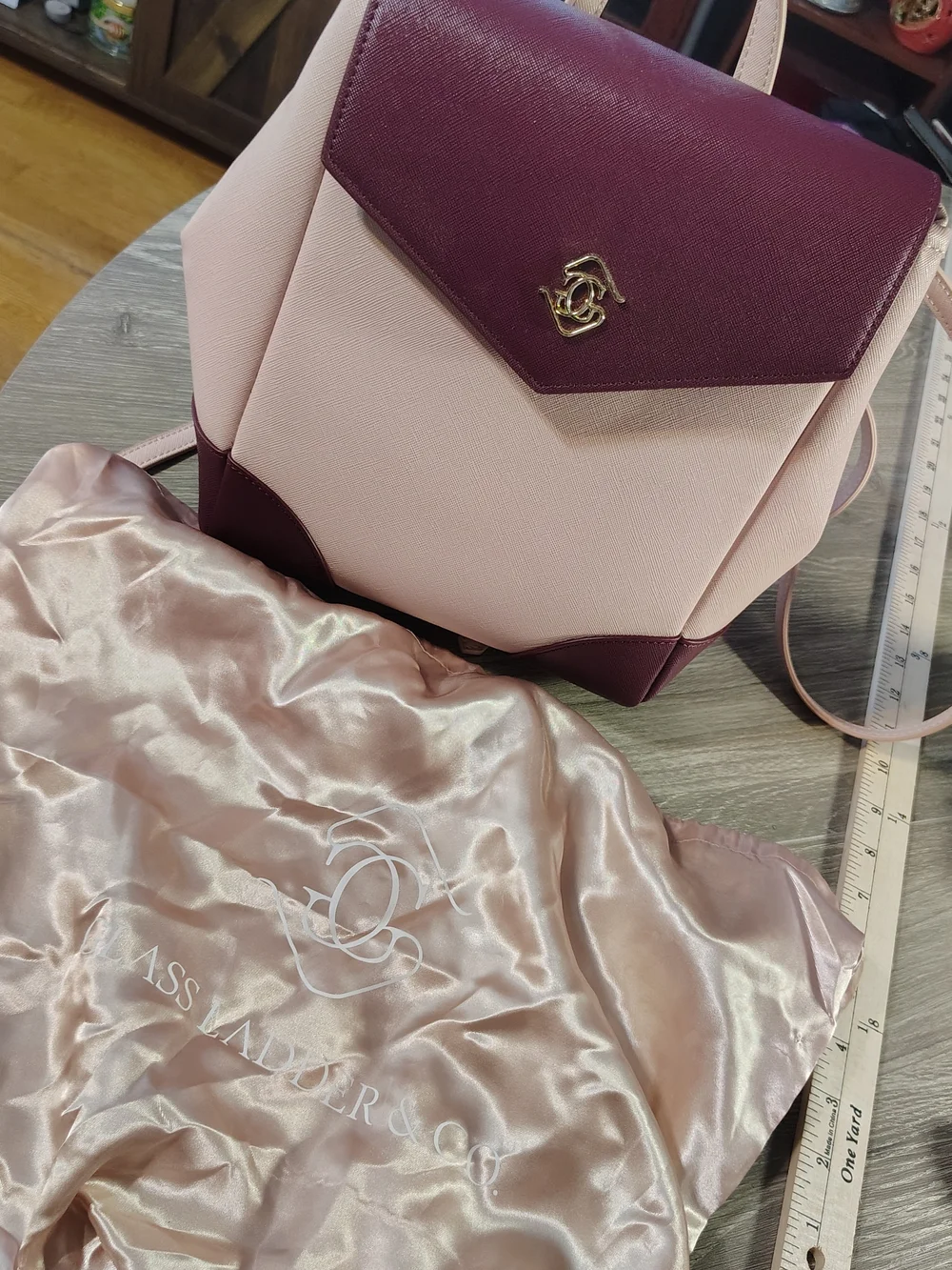 The Fairycore Glass Ladder & Co Women Colorblock Backpack